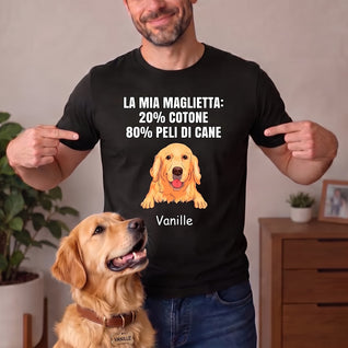 La Mia T-shirt™ – T-shirt personalizzata con il suo cane