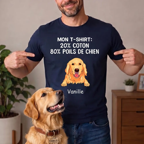 La Mia T-shirt™ – T-shirt personalizzata con il suo cane