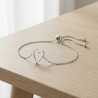 Cuori Legati™ – braccialetti di coppia abbinati con cuore