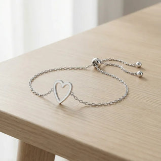 Cuori Legati™ – Braccialetti di coppia con cuore