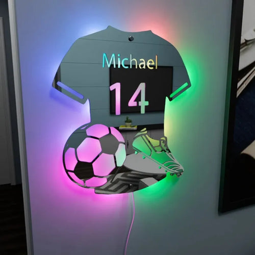 LumiGoal™ – Maglia a specchio LED personalizzata
