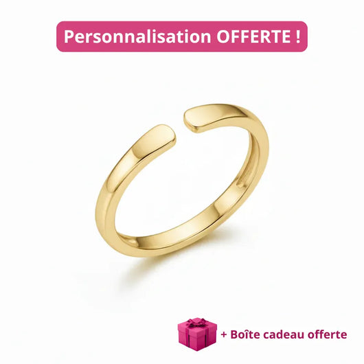 Iniziali™ - Anello con iniziali personalizzabile