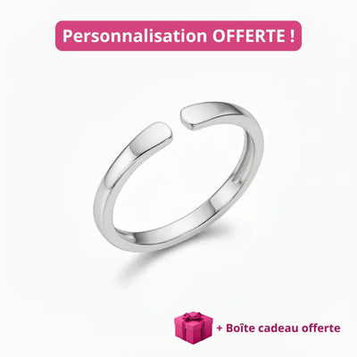 Iniziali™ - Anello con iniziali personalizzabile