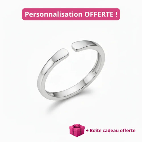 Iniziali™ - Anello con iniziali personalizzabile