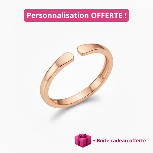 Iniziali™ - Anello con iniziali personalizzabile