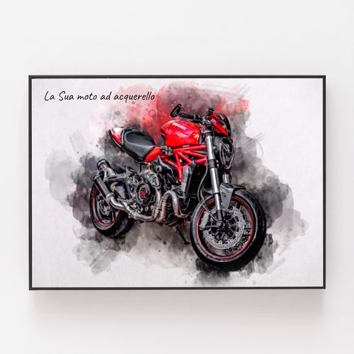 RideArt™ - Poster moto in stile acquerello