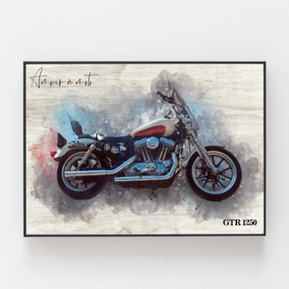 RideArt™ - Poster moto in stile acquerello
