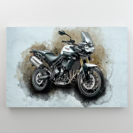 RideArt™ - Poster moto in stile acquerello