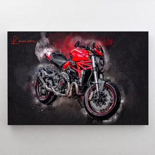 RideArt™ - Poster moto in stile acquerello