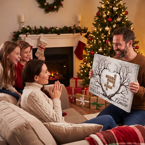 L’Albero di Famiglia™ – Tela cruciverba con nomi personalizzati