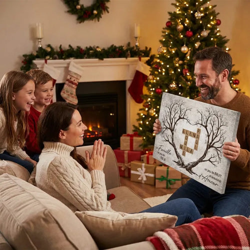 L’Albero di Famiglia™ – Tela cruciverba con nomi personalizzati