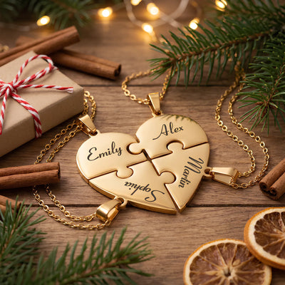 Legame™ - Collana puzzle famiglia personalizzata