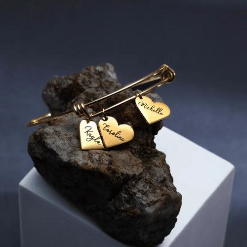 Legami del Cuore™ – Bracciale con cuori personalizzati