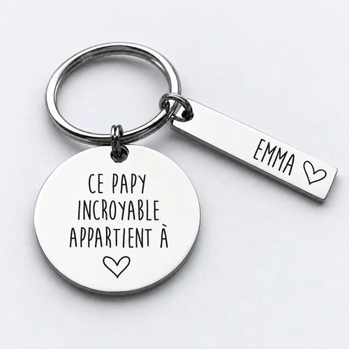 Il Portafortuna del Nonno™ - Portachiavi personalizzato