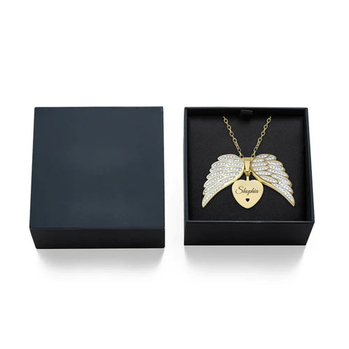 Angel™ - Collana angioletto con incisione personalizzata
