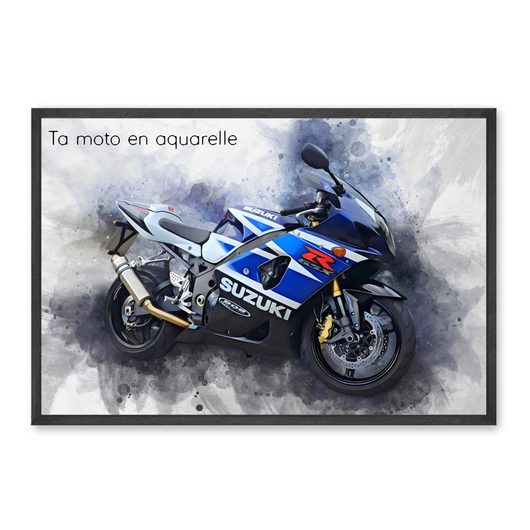 RideArt™ - Poster moto in stile acquerello