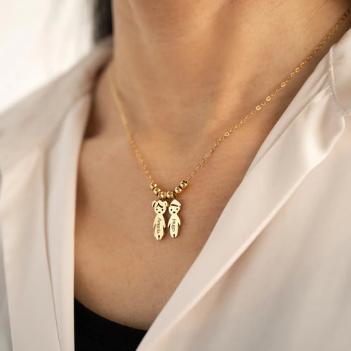 Amore Materno™ – Collana personalizzata con nomi