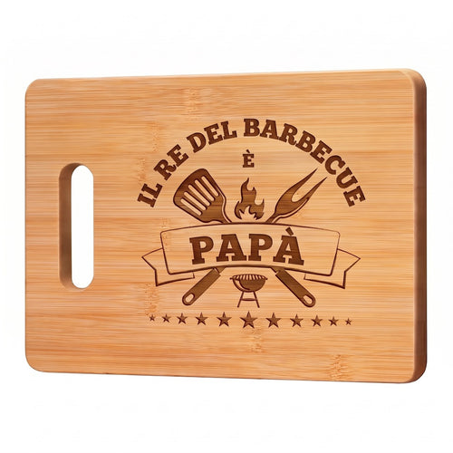 Re del Barbecue™ - Tagliere per barbecue Festa del papà