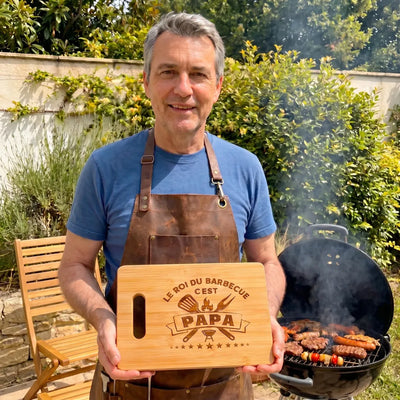Re del Barbecue™ - Tagliere per barbecue Festa del papà