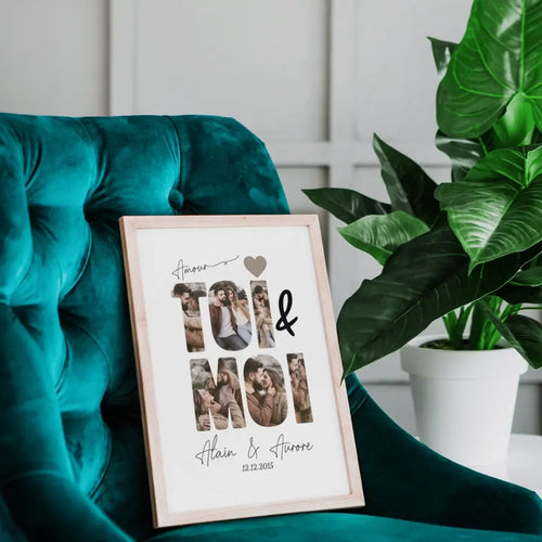 IoeTe™ – Poster personalizzato “Io & Te”