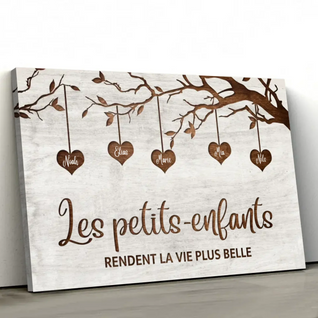 I Nipotini™ – Tela personalizzata albero di famiglia