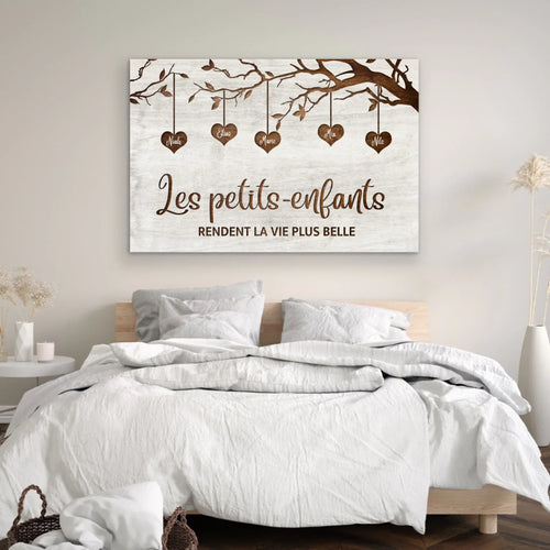 I Nipotini™ – Tela personalizzata albero di famiglia