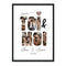 IoeTe™ – Poster personalizzato “Io & Te”