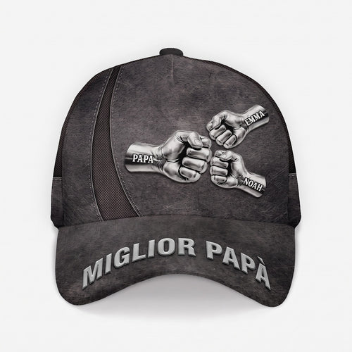 Papà Eroe™ – Cappellino personalizzato Miglior Papà