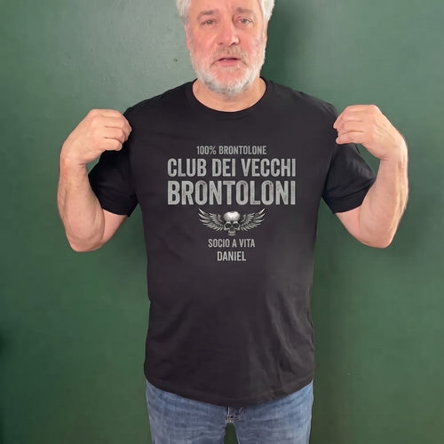 Membro a Vita™ – T-shirt divertente personalizzata per papà