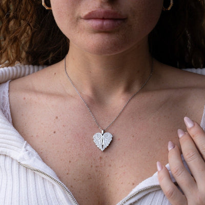 Collana angioletto con cuore inciso personalizzato