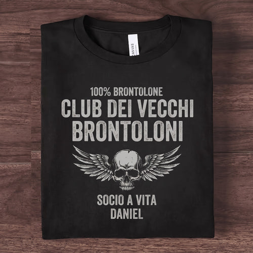 Membro a Vita™ – T-shirt divertente personalizzata per papà