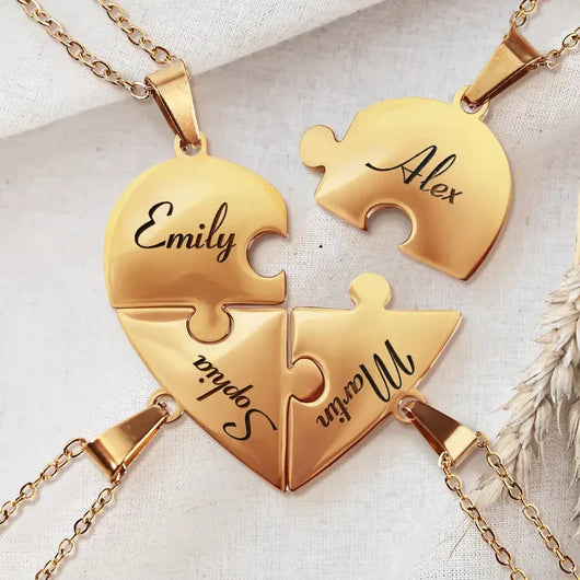 Legame™ - Collana puzzle famiglia personalizzata