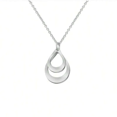 Collana Gocce Eterne™ personalizzata con nomi incisi