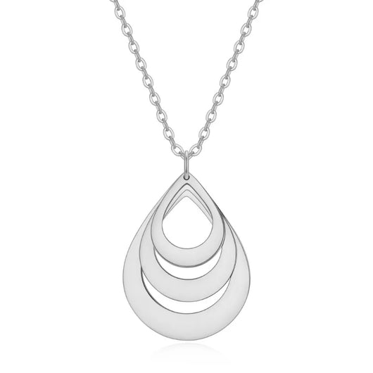 Collana Gocce Eterne™ personalizzata con nomi incisi