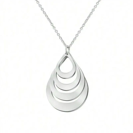 Collana Gocce Eterne™ personalizzata con nomi incisi