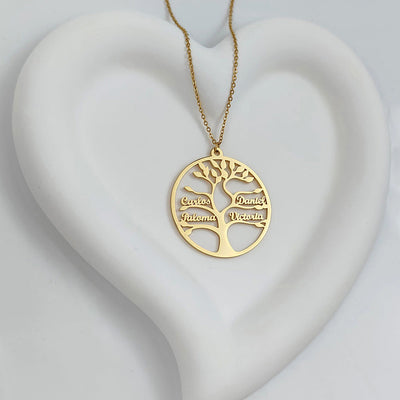 Albero della Vita™ - Collana famiglia personalizzabile
