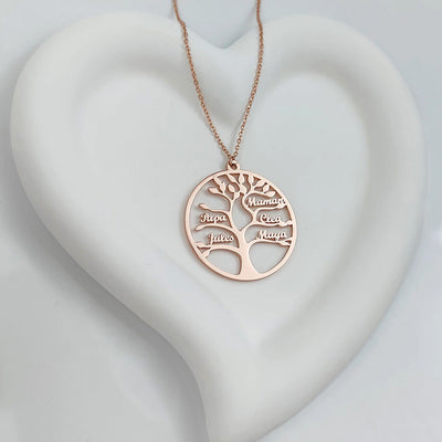 Albero della Vita™ - Collana famiglia personalizzabile