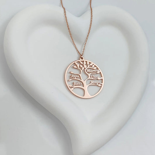 Albero della Vita™ - Collana famiglia personalizzabile