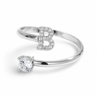 Promessa™ – Anello regolabile con iniziale