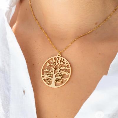 Albero della Vita™ - Collana famiglia personalizzabile