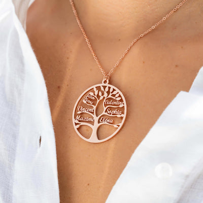 Albero della Vita™ - Collana famiglia personalizzabile