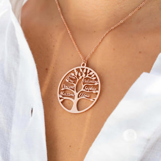 Albero della Vita™ - Collana famiglia personalizzabile