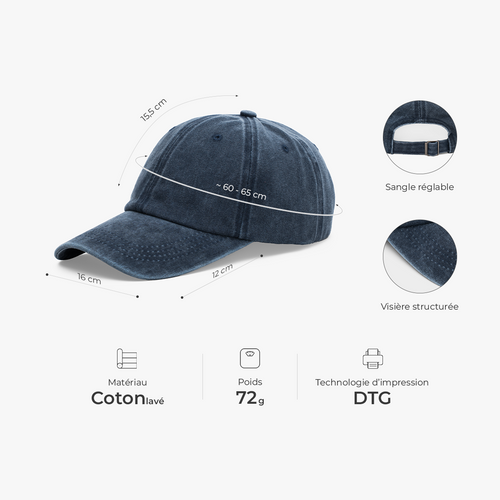 Papà in Pensione™ - Cappellino personalizzato per papà in pensione