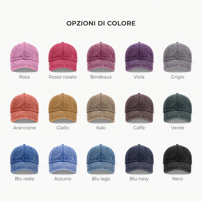 Papà in Pensione™ - Cappellino personalizzato per papà in pensione