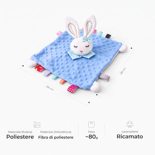 Coccolino™ – Peluche animale personalizzato per neonato
