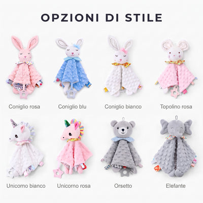 Peluche personalizzato Coccolino™ con il nome del bebè