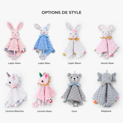 Peluche personalizzato Coccolino™ con il nome del bebè