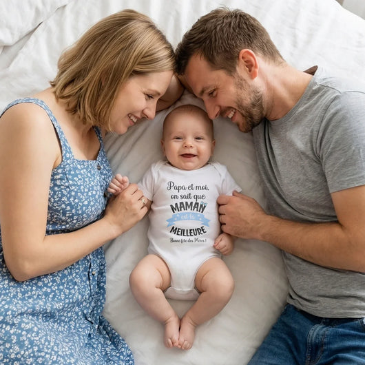 Body neonato personalizzato per la mamma