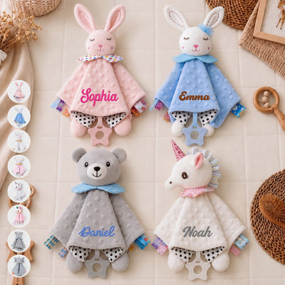 Peluche personalizzato Coccolino™ con il nome del bebè