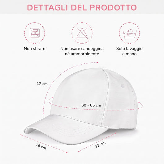 Cappellino personalizzato Miglior Papà